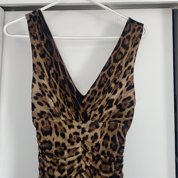 Forever 21 leopard print dress - Picture 2 of 3
